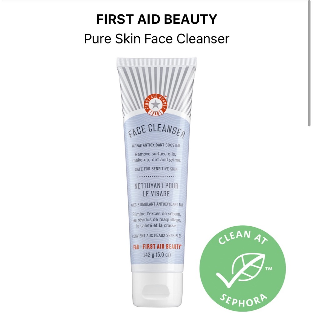 First Aid Beauty Pure Skin Face Cleanser